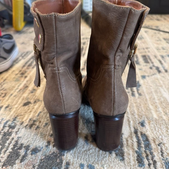 Napoleoni Brown Suede Women’s Ankle Boots - Size 39 - Picture 7 of 8